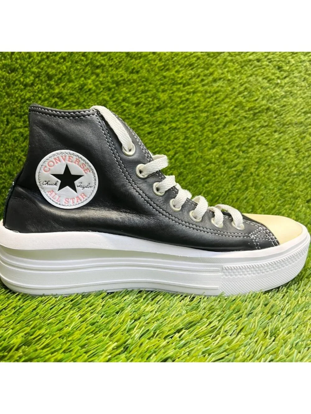 Converse CTAS Move High Platform Womens Size 8.5 Black Athletic Shoes Sneakers